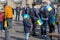 Roermond, Limburg, Netherlands. March 6, 2022. Protest against Russian armed invasion of Ukraine