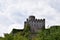 Roes, Germany - 08 16 2022: Burg Pyrmont on the hill