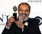 Roger Robinson Lifts his Statuette at the 2009 Tony Awards