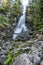 Rohac waterfall, Western Tatras, Slovakia, hiking theme