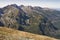 Rohace lakes in the alpine massif of Rohace valley with peaks Tri Kopy 2 154 m.n.m, Hruba Kopa 2 166 m.n.m, Banikov 2