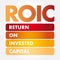 ROIC - Return on Invested Capital acronym