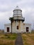 Rokkosaki Lighthouse overlooking the cliff at Noto Peninsula, Japan