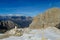 Roky cliff mountains of Dolomites