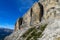 Roky cliff mountains of Dolomites