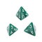 Roleplaying polyhedral dice isolated