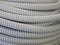 Roll of Gray PVC Corrugated Flexible Wire Loom Conduit