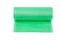 Roll green plastic garbage bagsRoll green plastic garbage bags isolated on the white background