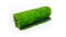 roll of plastic turf for sports grounds isolate on white background.