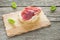 Roll with Ricotta and Bresaola ham