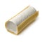 Roll of soft white organic goat cheese