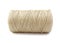 Roll of twine cord on white background