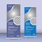 Roll-up banner template, healthcare roll-up banner, medical x banner template, x-stand banner template