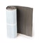 Roll of wide metal adhesive tape for roof joint isolated