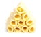 Rolled cheese pyramid