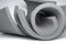 Rolled gray foam material