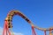 A Roller Coaster ride at Amusement park in Vienna