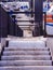 Roller conveyor for unloading fish catch in the seaport