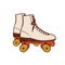 A roller skate classic commonly used and popular in the 70s and