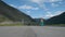 Roller-skater. Close-up shot of female legs in inline skates moving on walking path. Slow motion. HD