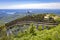 Rollercoaster at the Mottarone over the Lago Maggiore