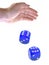 Rolling dice