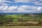 Rolling Farming Landscape in England