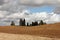 Rolling Farms Fields on a Stormy Day