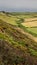 The rolling hills and fields of North Cornwall