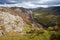 Rolling hills in Lake District England