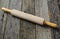 Rolling Pin on Rustic Wood