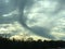 Rolling tube of Appalachian clouds