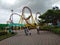 Rolloar coasters, wanderla theme park. Hyderabad