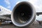 Rolls Royce Trent XWB engine powering the Airbus A350-900 XWB at Singapore Airshow