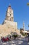 Roloi Clock Tower in Rhodes fortress, Greece