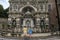 ROMA, ITALY - AUGUST 2018: Young couple in love near the fountain in Villa d`Este in Tivoli