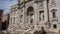 Roma, Italy. Fontana di Trevi. Amazing view of the Trevi Fountain. One of the most beautiful landmarks in Rome