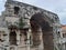 Roma - Particolare dell`Arco di Giano