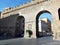 Roma - Porte del Passetto su Via di Porta Castello