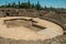 The Roman Amphitheater at the archaeological site of Merida