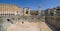 Roman amphitheater of Lecce in the morning.