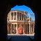 Roman amphitheater , tour tourism in Spain