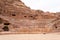 Roman Amphitheatre, ancient city of Petra, Jordan
