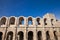 Roman amphitheatre (circa 90 AD). Arles, France