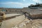 Roman amphitheatre ruins in Tarragona