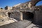 Roman amphitheatre ruins in Tarragona, Spain