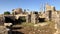 Roman ancient ruins at the archaelogical Unesco Heritage site of Volubilis