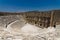 The Roman ancient theater in Aspendos.