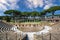 Roman ancient theater in Ostia Antica, Rome