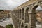 Roman Aquaduct in Segovia, Spain